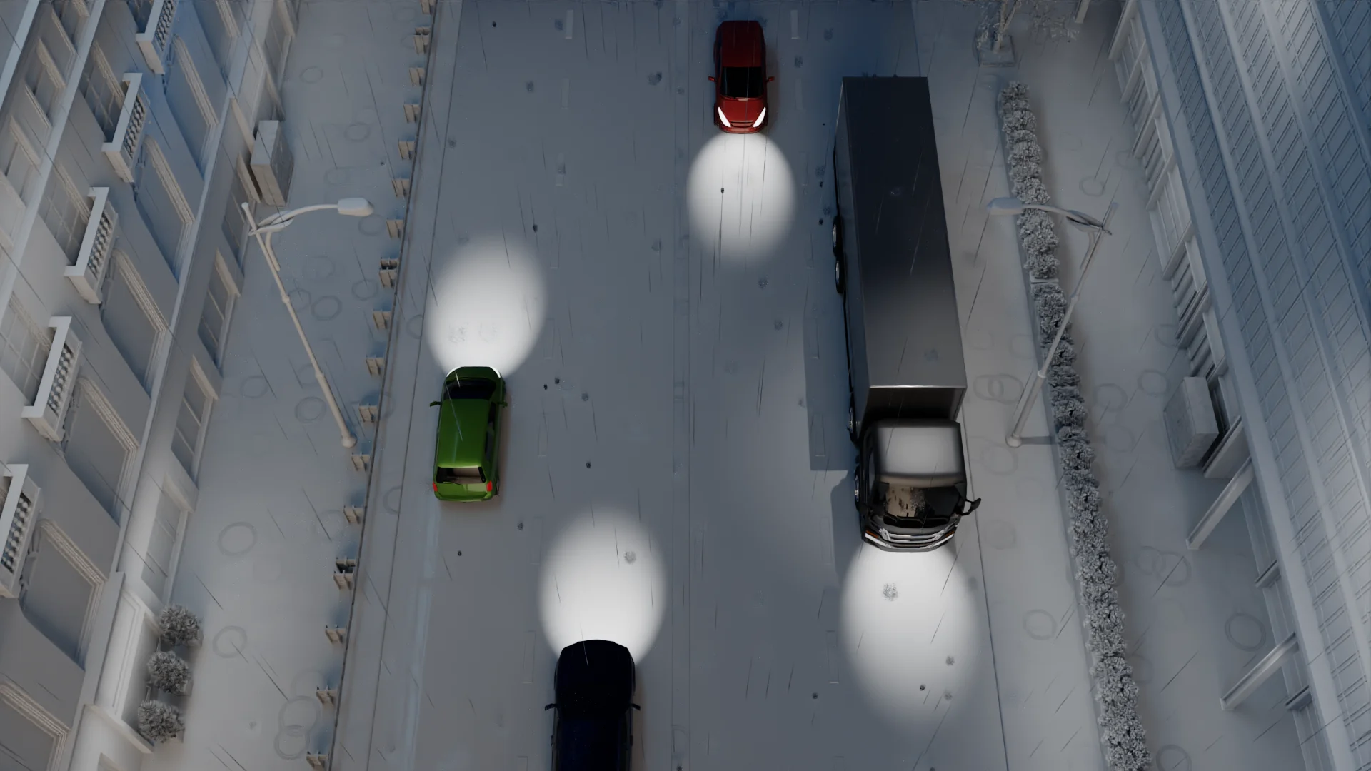 3D Animation & Rain Simulation 5